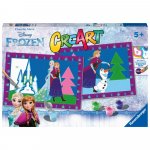 Pictura pe numere pentru copii CreArt 2 sabloane Disney Frozen Ravensburger
