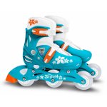 Role pentru copii, Stamp, cu roti din PVC si sistem de reglare, model Stitch, masura 27-30