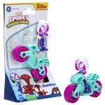 Set figurina si motocicleta Ghost Spider 6 cm