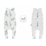Sac de dormit din bumbac cu 2 fete 3-4 ani Eucalipt Sleepee 2.5 tog