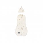 Saculet Swaddle infasat nou nascut + caciulita First Step Boho Sleepee
