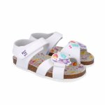 Sandale pentru copii papagal Garvalin papagal Alb marime 33