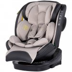Scaun auto Chipolino Hypnotic Tiramisu I-Size 40-150 cm cu sistem Isofix, Top tether, Sezut rotativ
