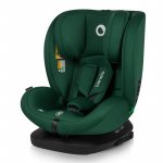 Scaun auto, Lionelo, Bastiaan i-Size, 4 in 1, Protectie laterala, Spatar inclinabil in 4 pozitii, Tetiera reglabila in 7 pozitii, Rotire 360 grade, Top Tether, 0-36 Kg, 40-150 cm, Isofix, Conform ECE R129/03, Verde