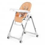 Scaun de masa Peg Perego 2 in 1 Prima Pappa Zero Follow Me Peach Portocaliu