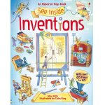 Carte pentru copii Usborne See Inside Inventions cu clapete