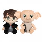 Set 2 jucarii din plus Harry Potter 16 cm si Dobby 15 cm