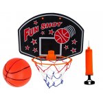 Set cos de baschet cu minge si pompa Fun Shot