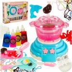 Set creativ pentru copii, Ikonka, cu Aparat de solidificat figurine in matrite 3D, cu efecte sonore si luminoase, 62 accesorii, dimensiune 24 x 18 x 18 cm, Magic Kitchen Blue