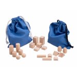 Set de 20 corpuri geometrice din lemn