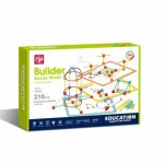 Set de constructie STEAM Forme 3D 210 piese