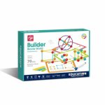 Set de constructie STEAM Forme 3D 70 piese