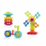 Set de constructie STEAM Fulgi de zapada 140 piese
