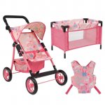 Set de calatorie pentru papusi Cosatto Little Woo Unicorn