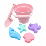 Set jucarii pentru plaja Zuluff Roz