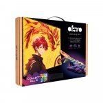 Set pictura 3D cu argila usoara 30x40cm Manga Fire
