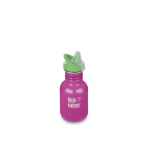 Sticla din otel inoxidabil cu capac Sippy Narrow Klean Kanteen Clasic Wild Orchid 355 ml