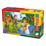 Super puzzle Hansel si Gretel 100 piese