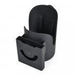 Suport multifunctional 2 in 1 pentru telefon/sticla/biberon Cangaroo On The Go Negru,prindere universala cu velcro