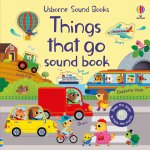 Carte pentru copii Usborne Things that go senzoriala cu sunete