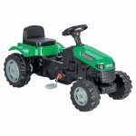Tractor cu pedale pentru copii  de la 3ani pana la 50kg,volan cu claxon si transmisie pe lant Pilsan Active Green