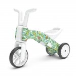Tricicleta pentru copii Chillafish Bunzi Gidaffiti 2 in 1 transformabila in bicicleta fara pedale, scaun usor reglabil, roti din cauciuc sintetic, spatiu depozitare jucarii, greutate admisa 25 kg
