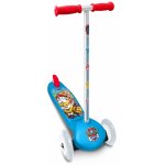 Trotineta intuitiva pentru copii, Stamp, cu 3 roti din PVC, Platforma antiderapanta, Paw Patrol