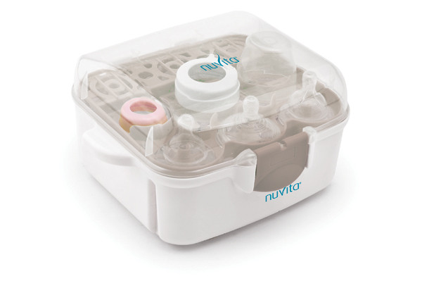 Sterilizator biberoane pentru microunde Nuvita Stericompact