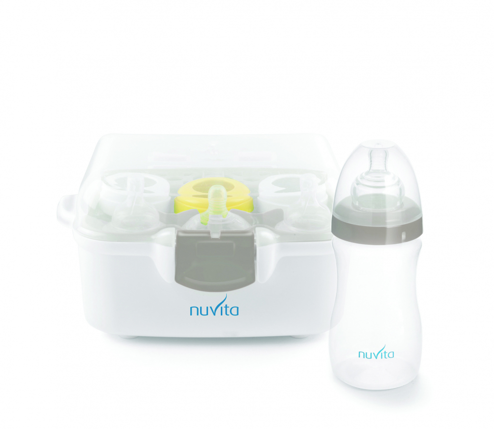 Sterilizator biberoane pentru microunde Nuvita Stericompact - 2 | YEO