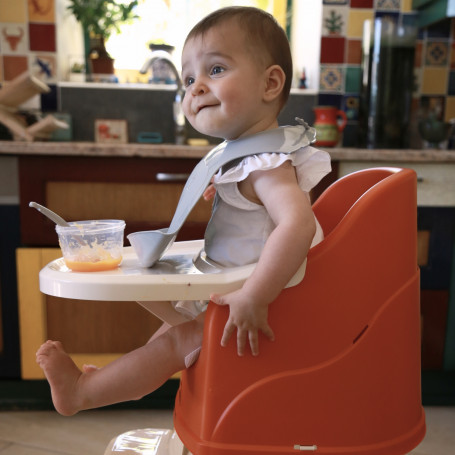 Scaun inalt evolutiv Thermobaby Youpla Terracotta - 3 | YEO