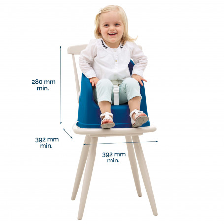 Scaun inalt evolutiv Thermobaby Youpla Blue - 2 | YEO