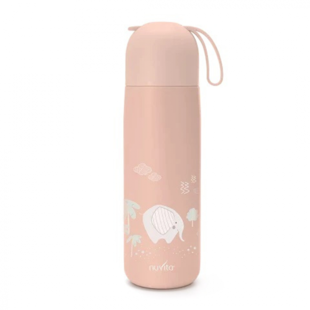 Termos din otel inoxidabil Nuvita English Rose cu 2 recipiente interne 400 ml - 1 | YEO