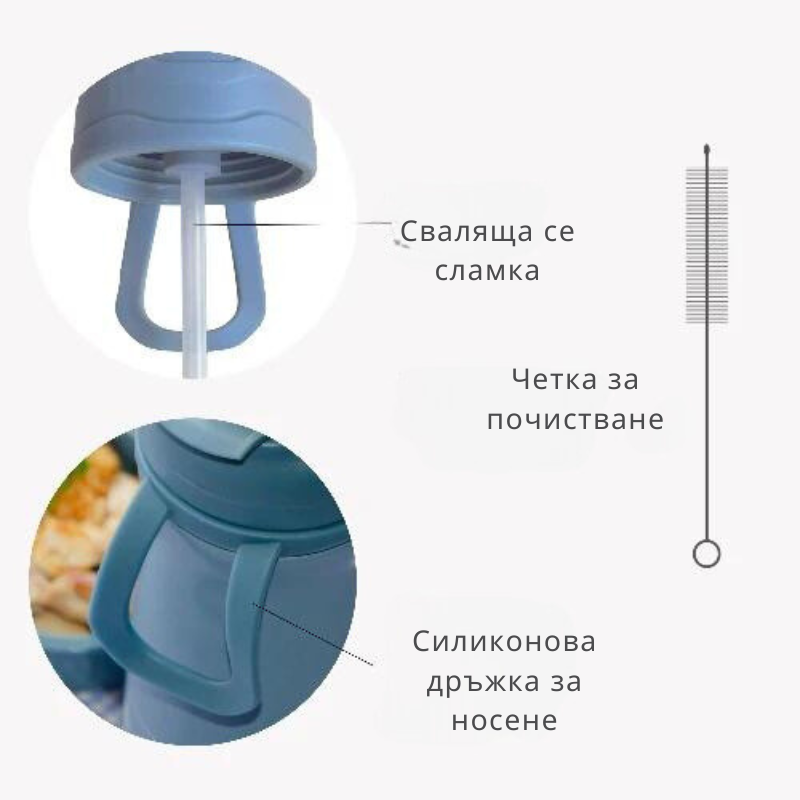 Termos Nuvita Powder Blue 500 ml - 2 | YEO