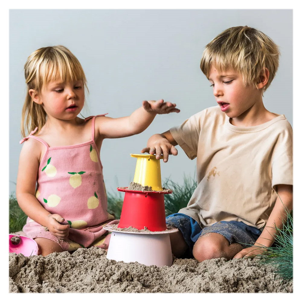 Set forme pentru nisip Alto Quut Toys rosu - 1 | YEO