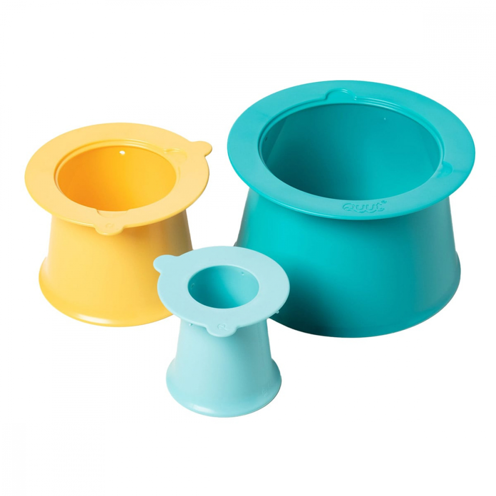 Set forme pentru nisip Alto Quut Toys albastru - 3 | YEO
