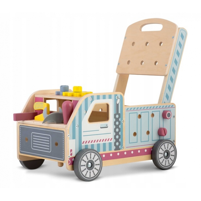 Antemergator din lemn tip atelier si diverse activitati 40 x 28 x 43 cm Ricokids RK-874 - 7