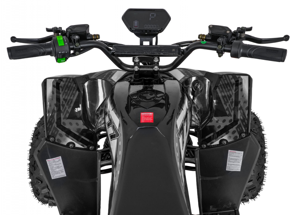 ATV electric pentru copii Desert Storm Black, Motor 800W, baterie 48V20Ah, panoul de bord iluminat cu afisaj viteza, kilometraj si incarcare, pornire la cheie, cu marsarier, cutie de viteze automata, pana la 40 kmh - 3