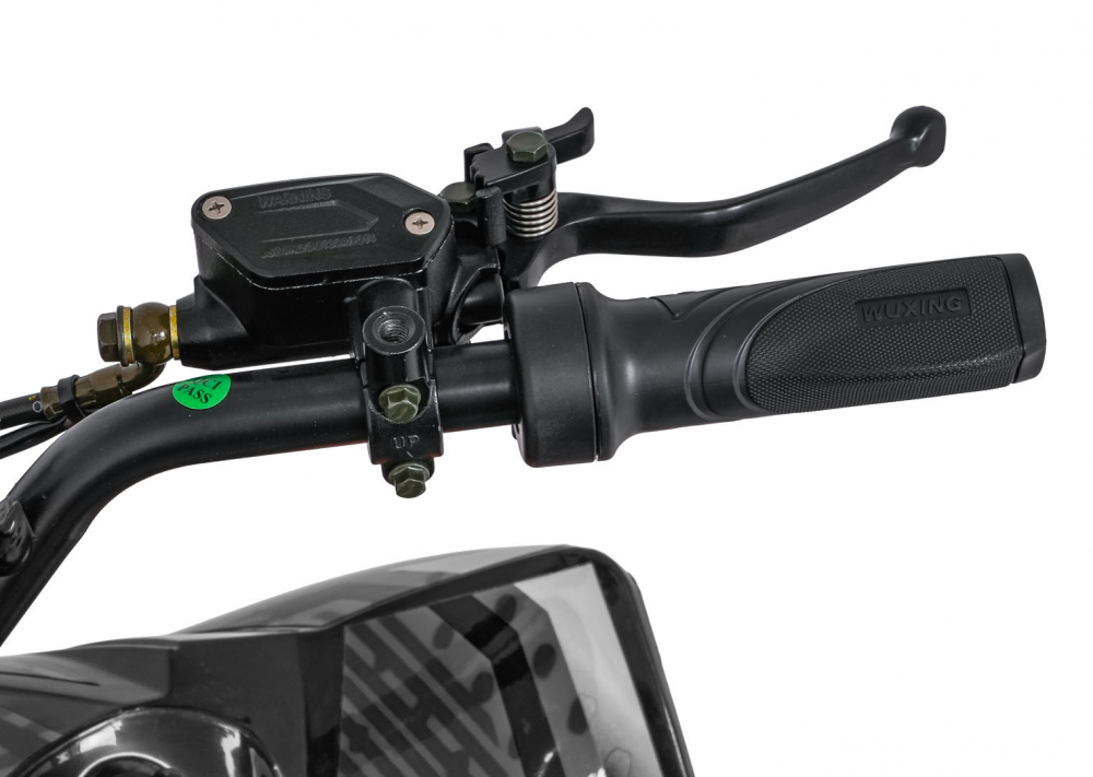 ATV electric pentru copii Desert Storm Black, Motor 800W, baterie 48V20Ah, panoul de bord iluminat cu afisaj viteza, kilometraj si incarcare, pornire la cheie, cu marsarier, cutie de viteze automata, pana la 40 kmh - 5