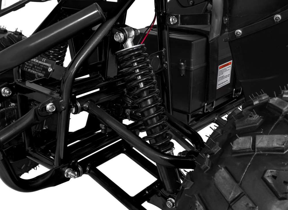ATV electric pentru copii Desert Storm Black, Motor 800W, baterie 48V20Ah, panoul de bord iluminat cu afisaj viteza, kilometraj si incarcare, pornire la cheie, cu marsarier, cutie de viteze automata, pana la 40 kmh - 10