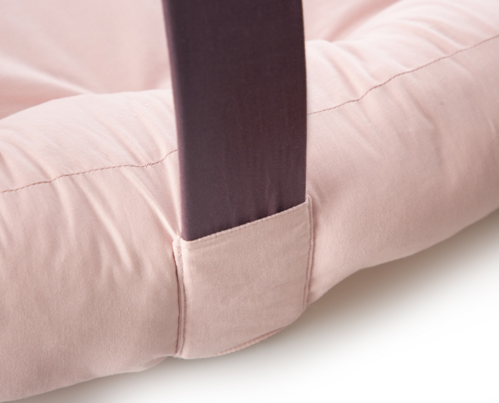 Babynest cu bara de jucarii BabyJem Somon - 1