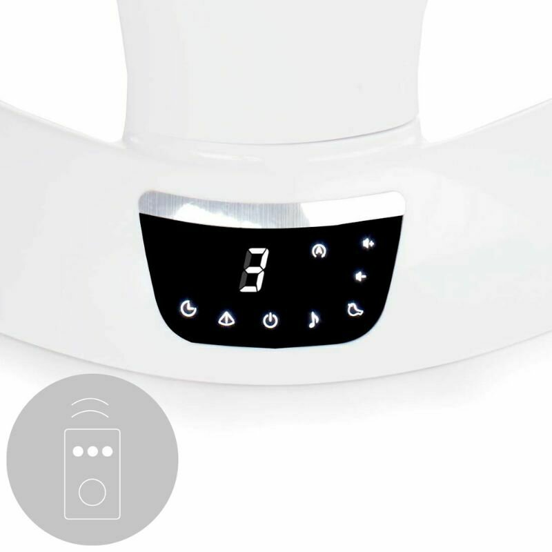 Balansoar electric Jane Moon Star cu 5 trepte de viteza, Timer, 12 melodii si 5 sunete ale naturii - 3