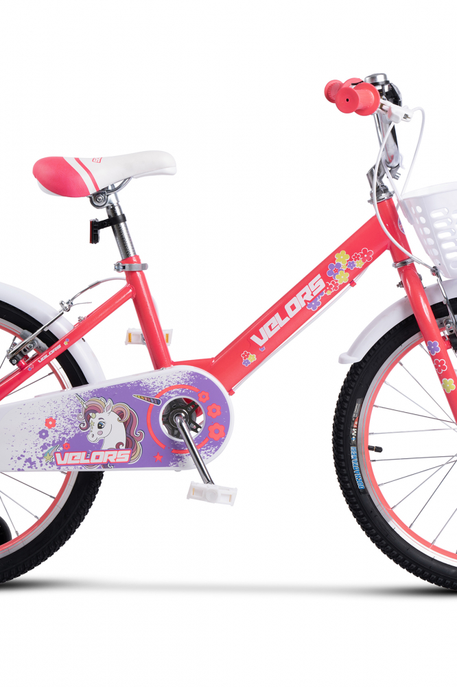 Bicicleta Copii Velors V2002A Roz, varsta 7-10 ani, roti 20 inch, greutate suportata 80 kg , inaltime utilizator 120-155 cm - 2