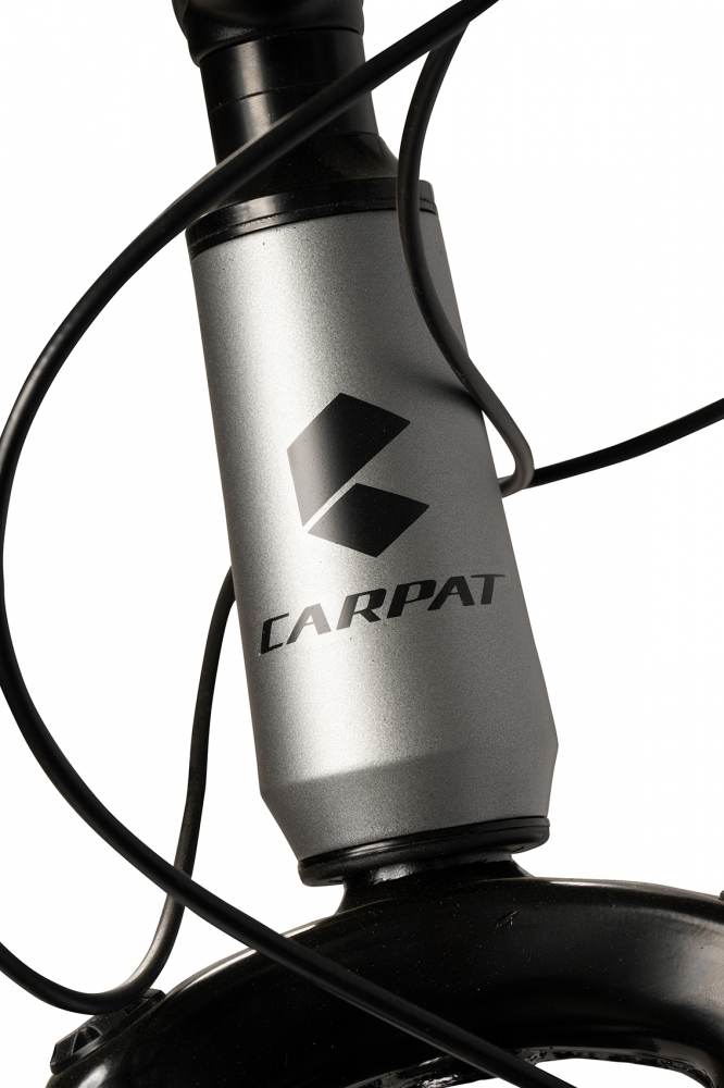 Bicicleta MTB Carpat Spartan C2999G GriNegru, roti 29 inch, cadru aluminiu, 21 viteze, echipare Shimano, frane disc mecanice, manete rotative - 1 | YEO