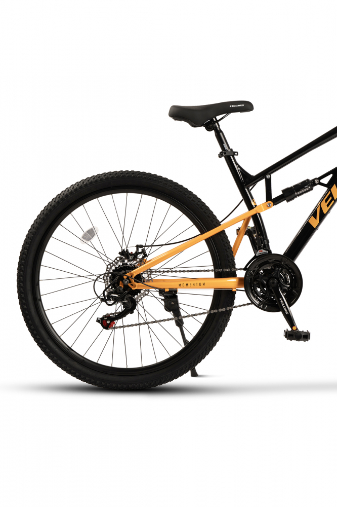 Bicicleta MTB-Full Suspension Velors Trail 2.7 V27271D NegruPortocaliu, roti 27,5 inch, greutate suportata 120 Kg, inaltime utilizator 160-175 cm - 1 | YEO
