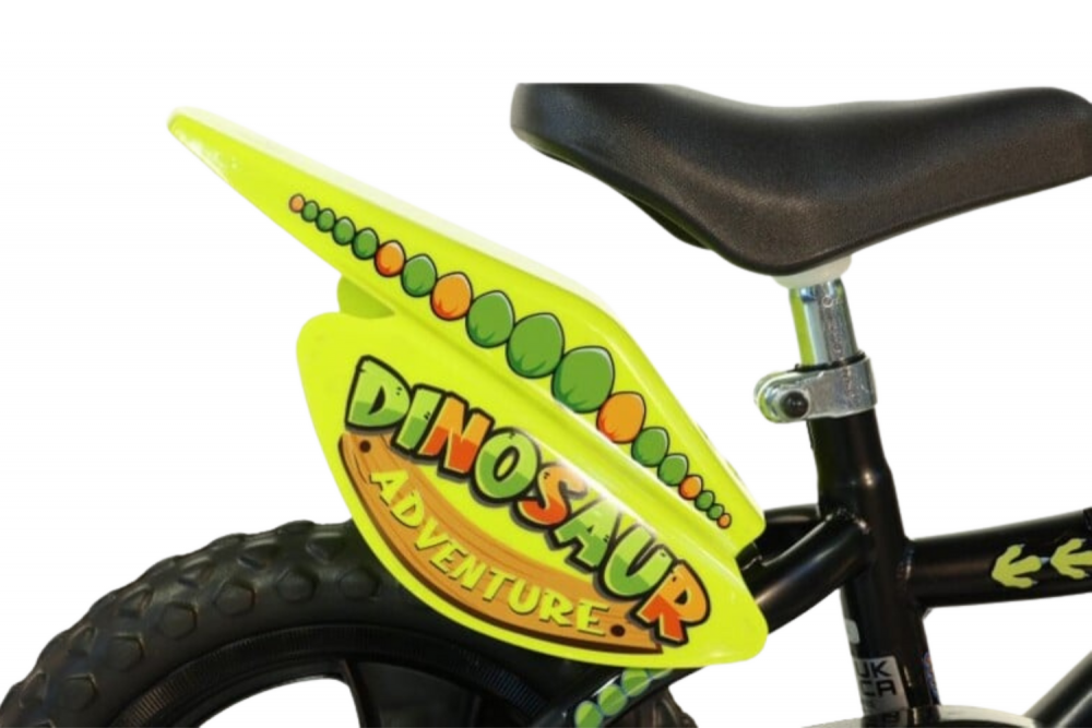 Bicicleta pentru copii Dino Bikes Aventurile dinozaurului, roti 12 inch, inaltime utilizator  87-110 cm, greutate suportata 40 kg - 1 | YEO