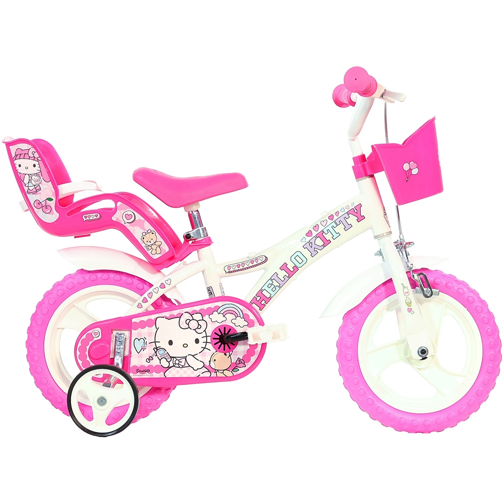 Bicicleta pentru copii Dino Bikes 12 inch Hello Kitty - 1 | YEO