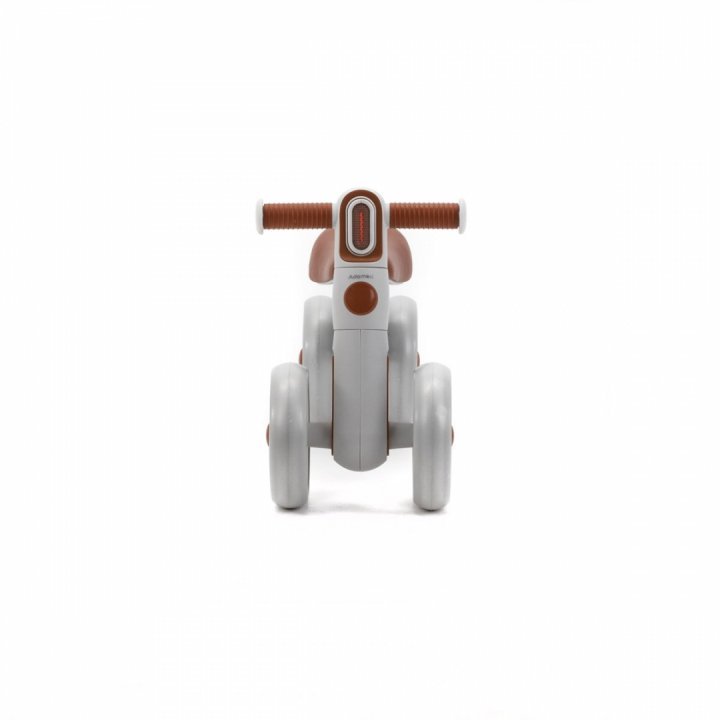 Bicicleta de echilibru pentru copii, Adamex Welly, cu 4 roti, 3 moduri de iluminare LED in ghidon, testata EN71, Caramel Grey - 2