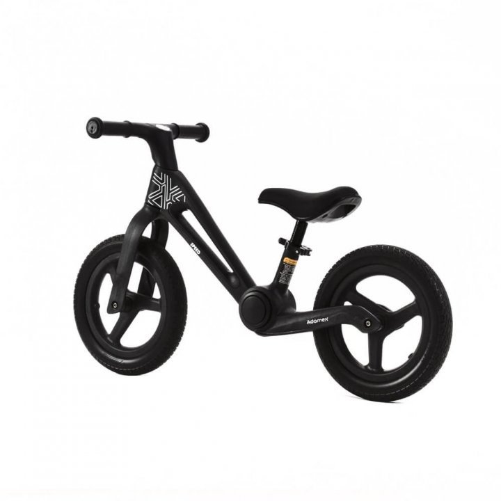 Bicicleta de echilibru pentru copii, Adamex Speed M8, pliabila, fara pedale, cu Saua reglabila si manere confortabile, 2-5 ani, pana la 35 kg, Black Onyx - 4