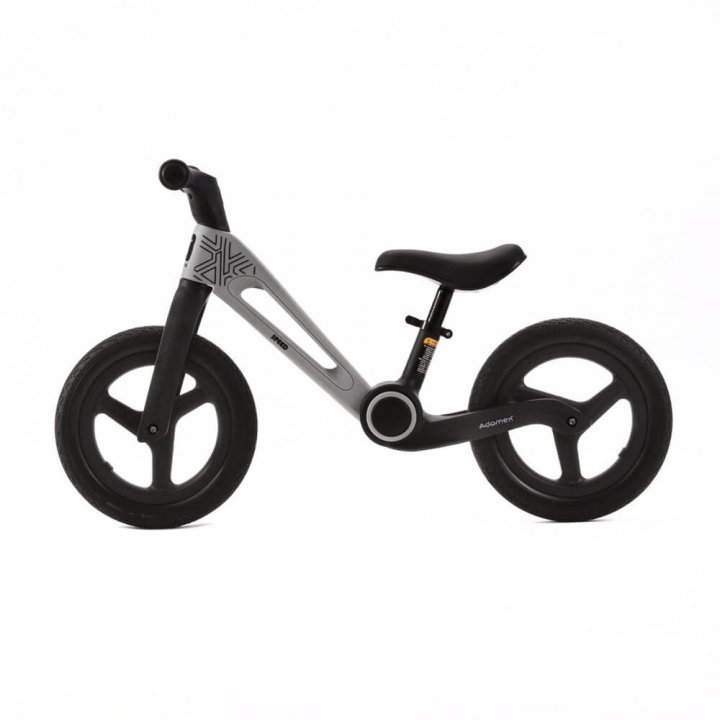 Bicicleta de echilibru pentru copii, Adamex Speed M8, pliabila, fara pedale, cu Saua reglabila si manere confortabile, 2-5 ani, pana la 35 kg, Grey Fox - 4