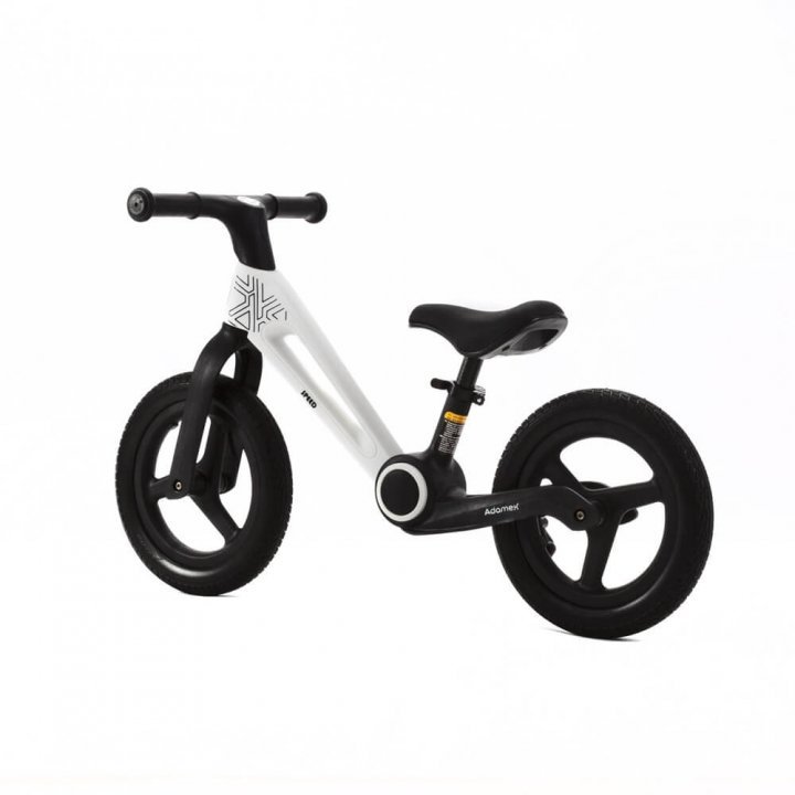 Bicicleta de echilibru pentru copii, Adamex Speed M8, pliabila, fara pedale, cu Saua reglabila si manere confortabile, 2-5 ani, pana la 35 kg, Snow White - 3